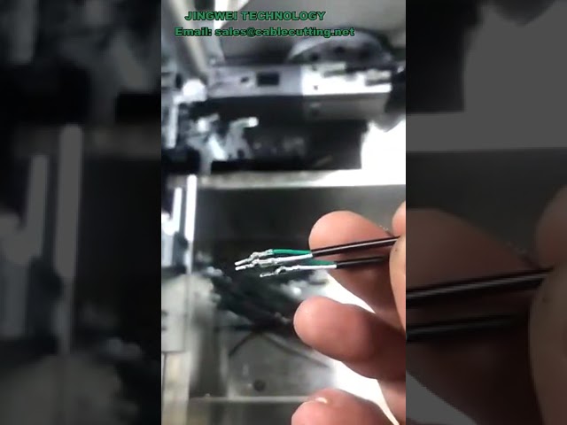 Fully automatic sheath wire single end tin dipping  machine wire harness BV BVR electronic cables te