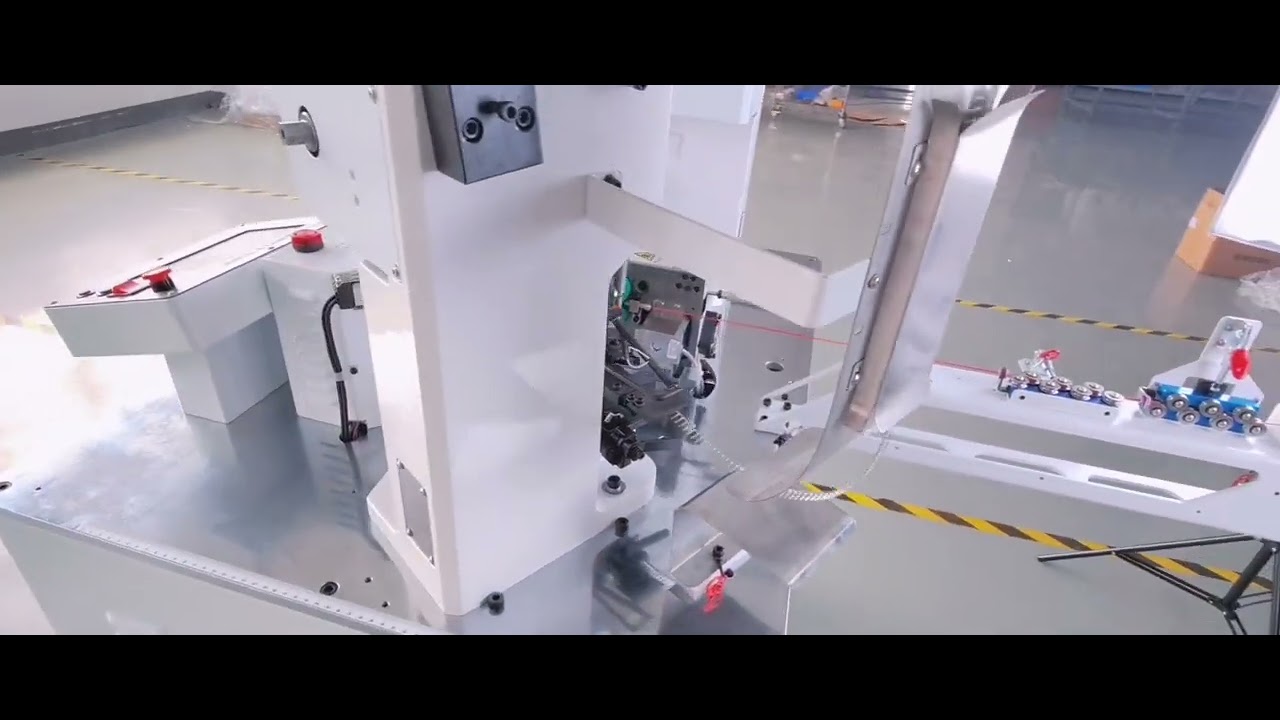 Fully Automatic Double Head Terminal Crimping Machine with 180 Degree Rotation Module