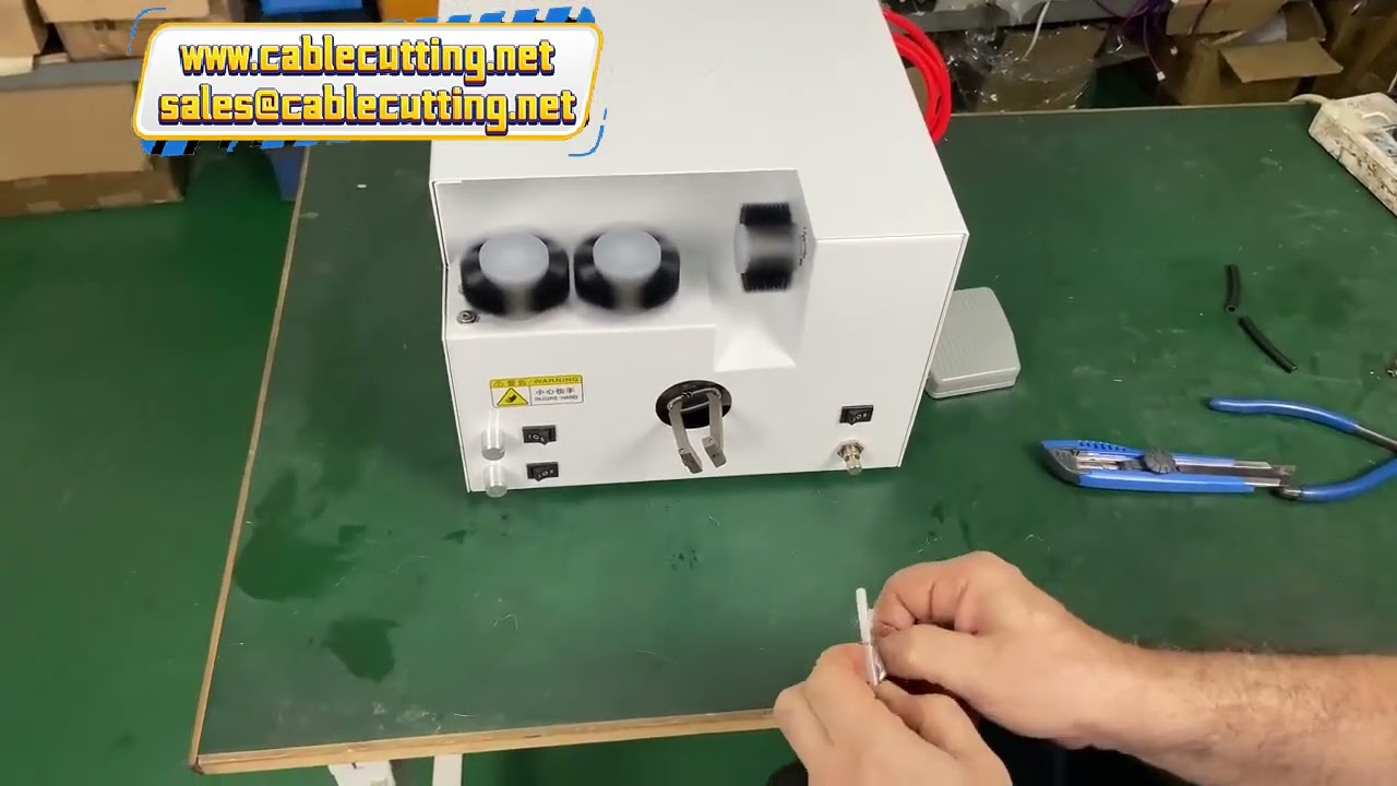 Separate Shielded Wire Brush Machine Braided Cable Brushing and Twisting Machine Multi cores Cable