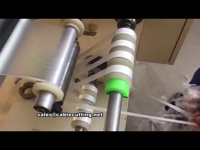 Tape rewinding machine, 300mm width film rewinding