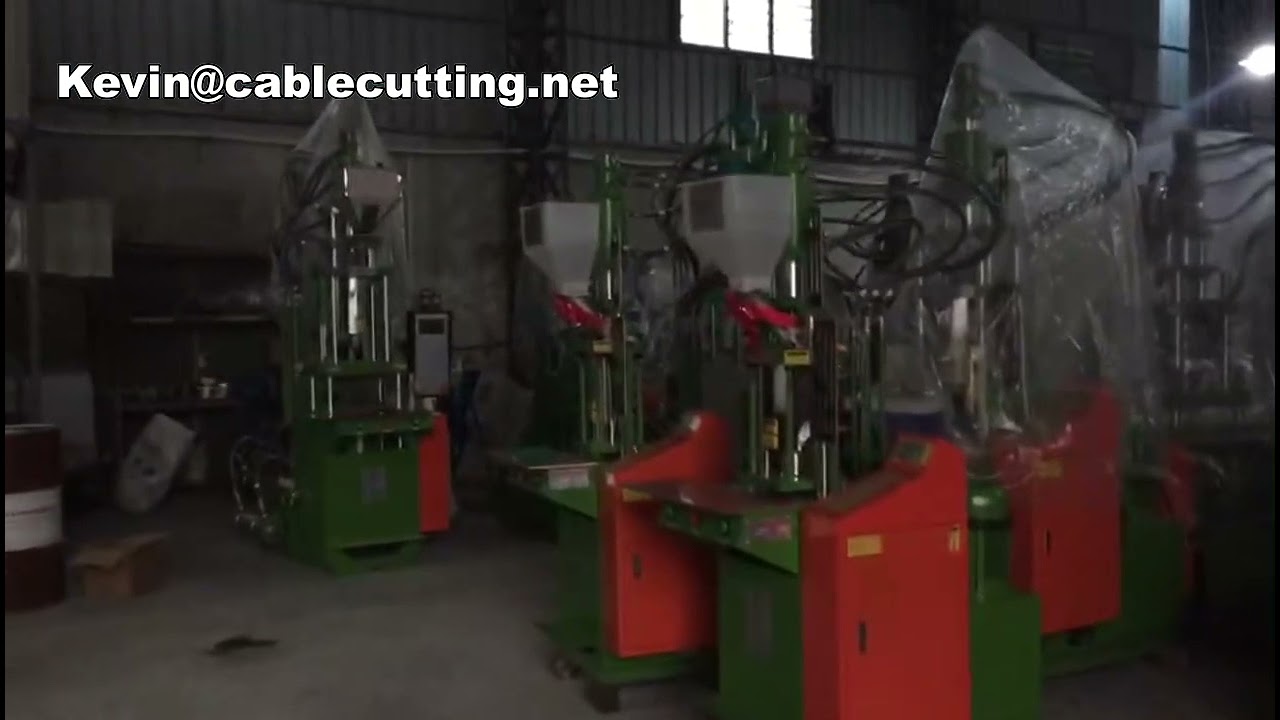 85-Ton Vertical Thermoplastic Tube Head Injection Molding Machine