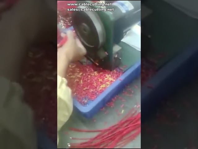 Semi stripping cable twister, small electric electronic wire multi core sheathed wire power cord fas