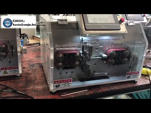 Popular Sale 4 30 mm square Sheath Wire Stripping Machine Multi Cores Electric UL2646 Cable Machiner