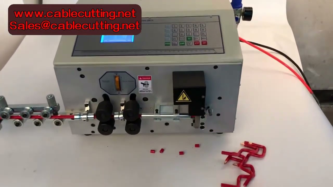 Wire Peeling Stripping Cutting Machine for 0.1-4.5mm² Cable Sheath Stripper Cutter
