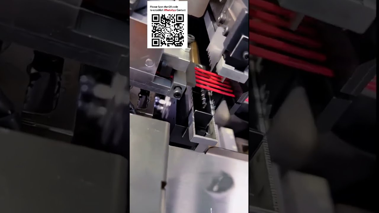 Automatic 5 Wire Crimping & Tinning Machine with Pivoting Head #Wire Processing