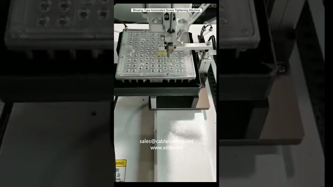 Blowing Type Automated Screw Tightening Machine