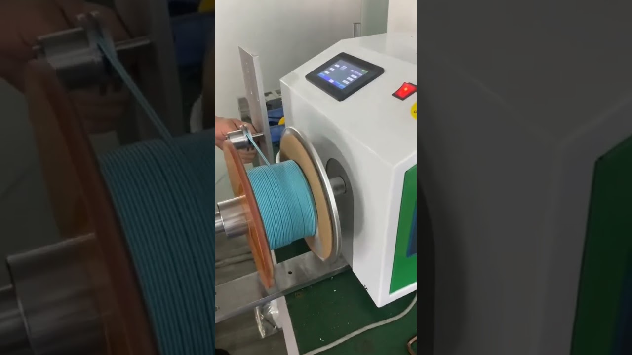 Fiber Optic Cable Automatic Sorting and Coiling Machine