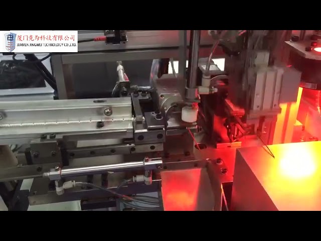 Wire Cutting Stripping Crimping One Side Soldering Terminal Connector Housing Insertion Machine,Wire