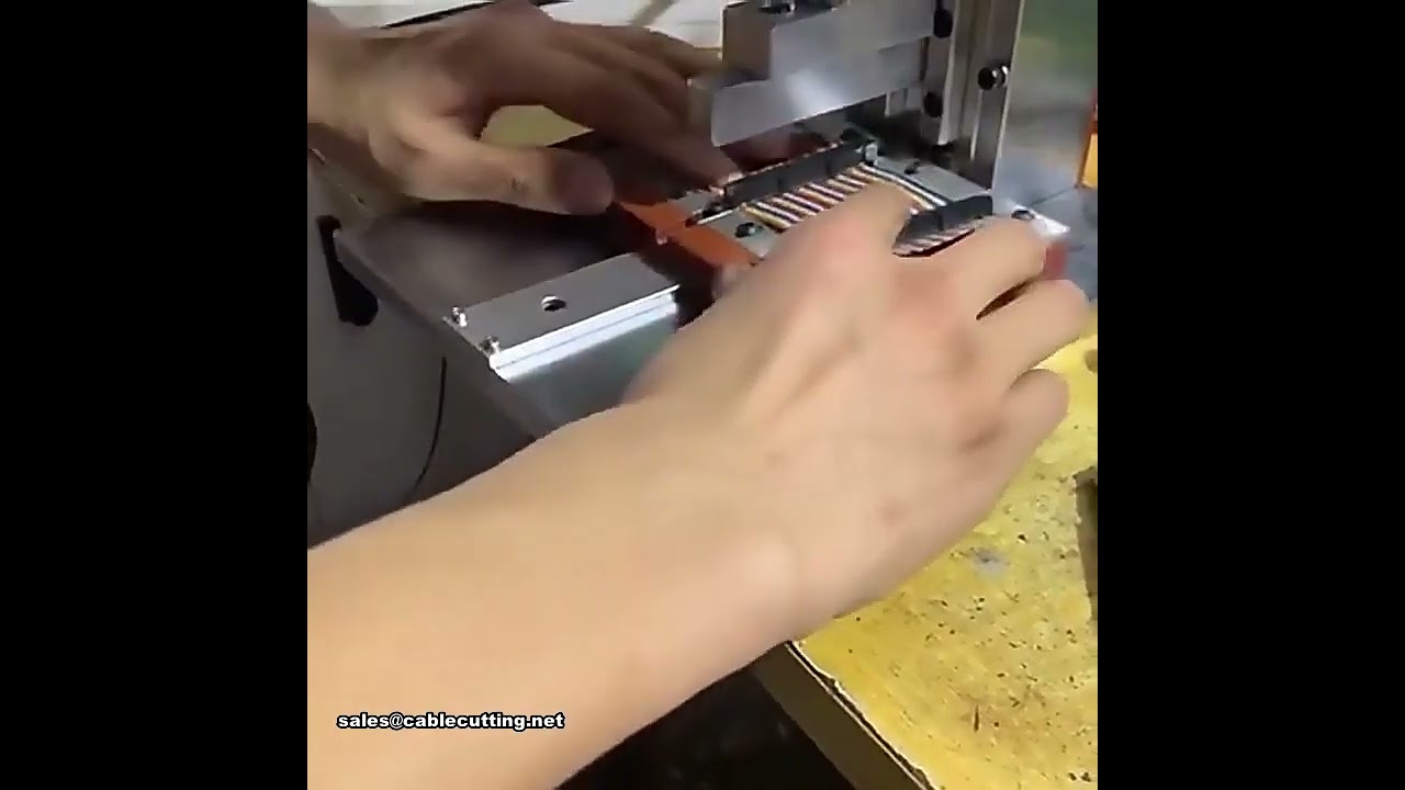 Chinese Factory Idc Connector Crimping Machine For Assembly Flat Ribbon Cable Lowest Price