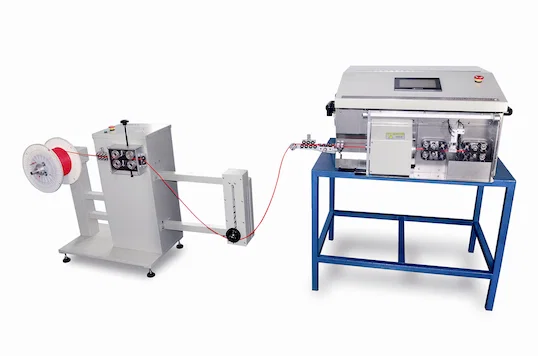 Станок для резки и зачистки коаксиального кабеля WPM-9600S - Машина для резки и зачистки проводов